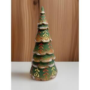 Demdaco Wonders of Christmas Season 2007 Old World Tree Judith Ann Griffith 8"